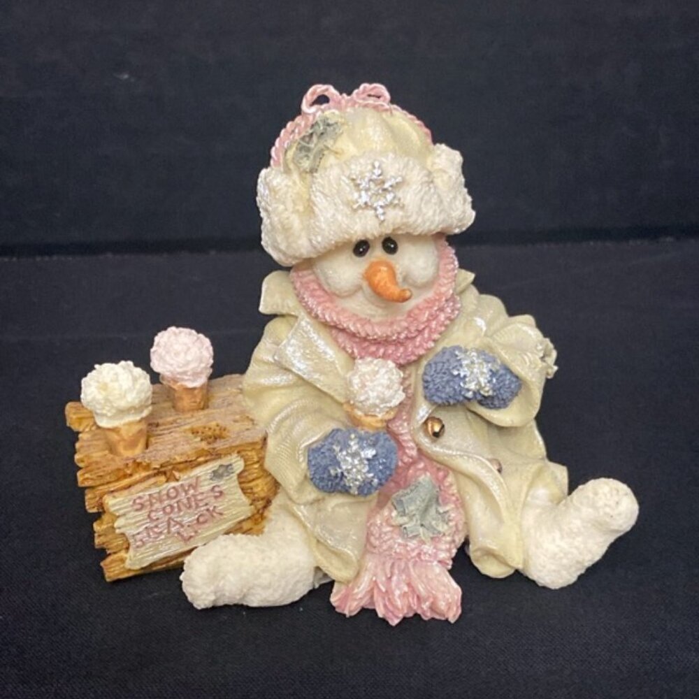 Vtg Boyds‎ Bears & Friends Wee Folkstone Collection Slurp & The Snowcone Stand